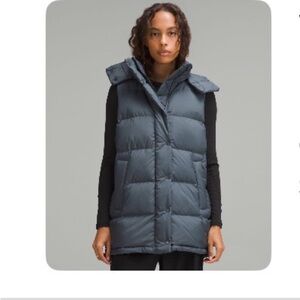 Lululemon Athletica Puffer Vest in Belgian Blue